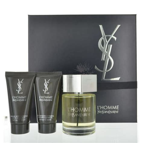 ysl lhommw|YSL l'homme gift set.